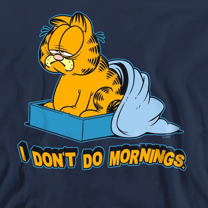 Produktbild Garfield I Don't Do Mornings Sweatshirt (S)