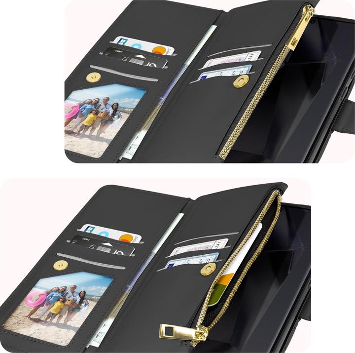 Produktbild Avizar Quilted Charm Wallet Cover Series (Samsung Galaxy S24 Ultra)