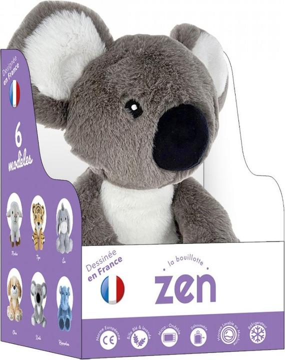Actual product image Zen Kat Removable plush hot water bottle Koala 25cm (2 l)