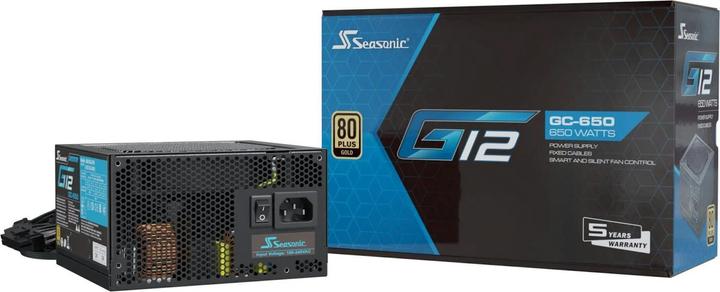 Actual product image Seasonic G12 GC-650 NEW 650W ATX3.0 (650 W)