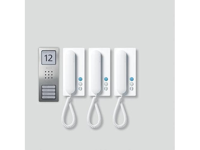 Productafbeelding Siedle Audioset SET CA 812-3 E/W Compact geborsteld edelstaal (Bedraad)