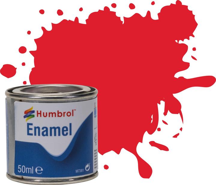 Actual product image Hornby No 19 Bright Red - Gloss