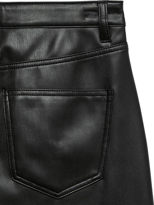 Produktbild Vero Moda VMTESSA Hohe Taille Hose Hose in Lederoptik (W30/L30)