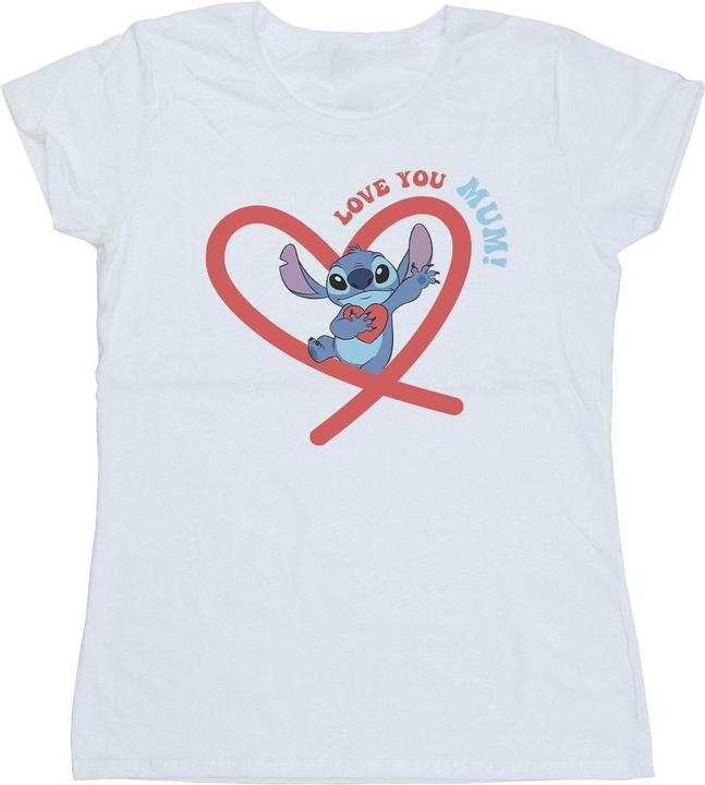 Produktbild Disney Lilo & Stitch Love You Mum TShirt (S)