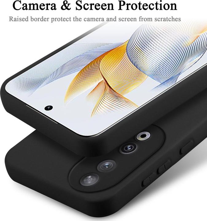 Produktbild Cadorabo Hülle für Honor 90 TPU im Liquid Schutz Silikon Design (LG L90)