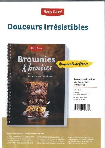 Immagine prodotto Betty Bossi Brownies & brookies : nos nouveaux chouchous (Francese, Collettività, 2022)