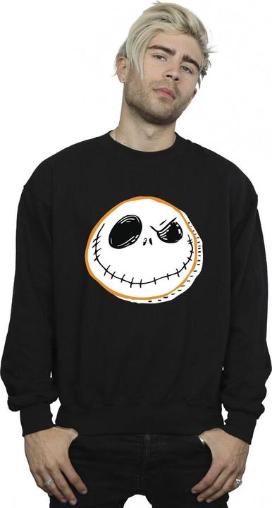 Immagine prodotto Disney The Nightmare Before Christmas Jack Face Felpa Uomo (M)