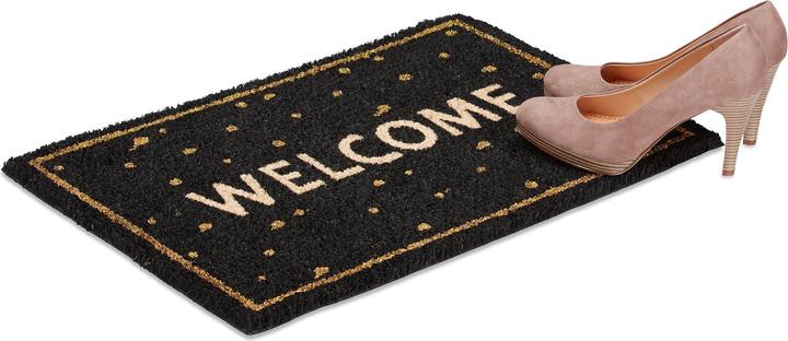 Image du produit Relaxdays Paillettes de bienvenue (60 x 40 x 1,5 cm)