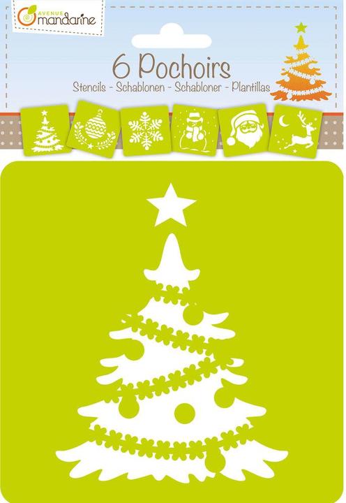 Avenue Mandarine Set con stencil