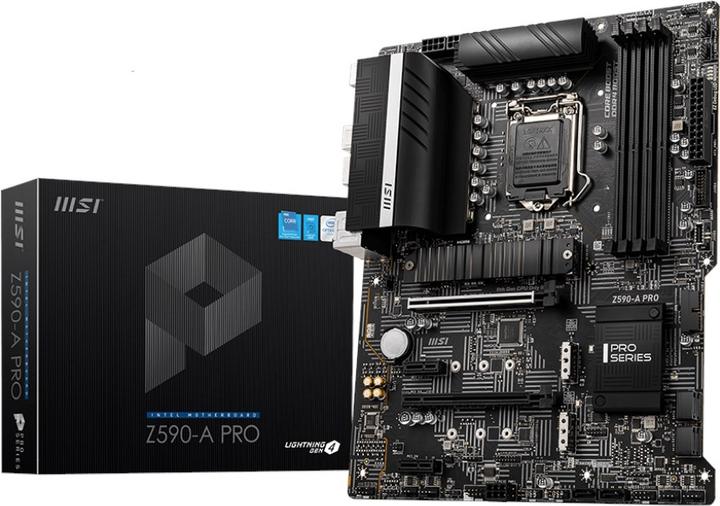 Produktbild MSI Z590-A PRO (LGA 1200, Intel Z590, ATX)
