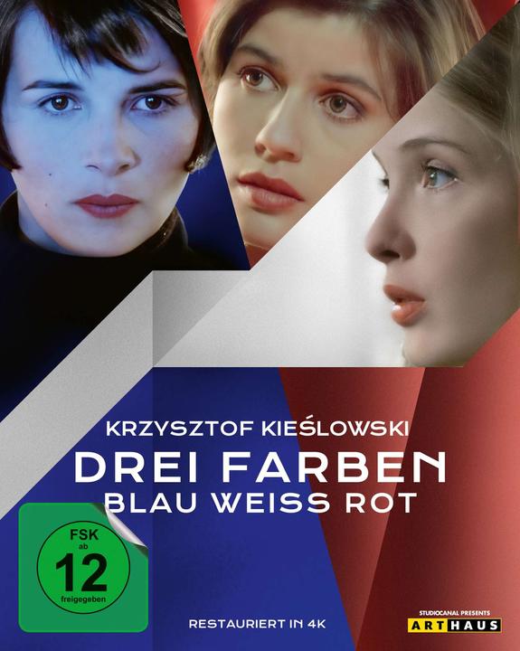 Produktbild Krzysztof Kieslowski - Drei Farben Edition (Blu-ray, 2024, Französisch, Deutsch)