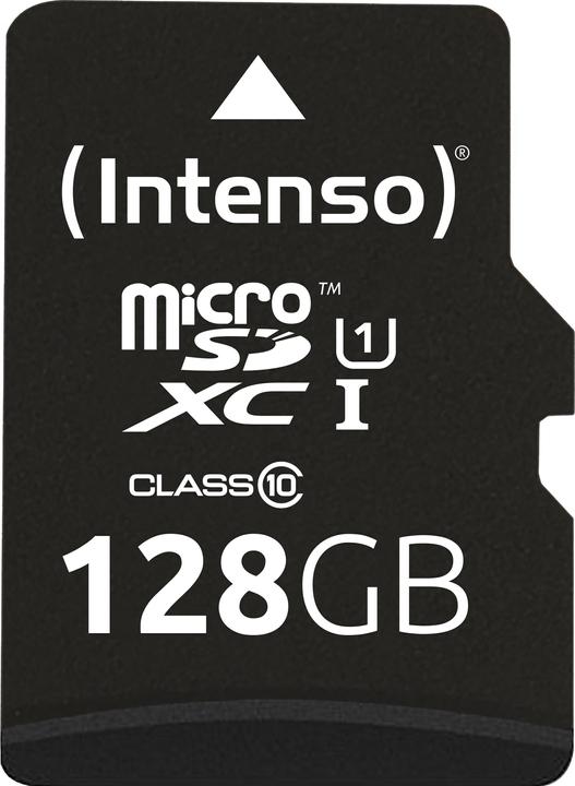 Image du produit Intenso UHS-I Premium (128 Go, microSDXC, U1, UHS-I)