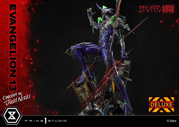 Actual product image Prime 1 Studio Evangelion: 3.0 You Can (Not) Redo statuette Evangelion 13 Concept by Josh Nizzi Deluxe Version 79 c