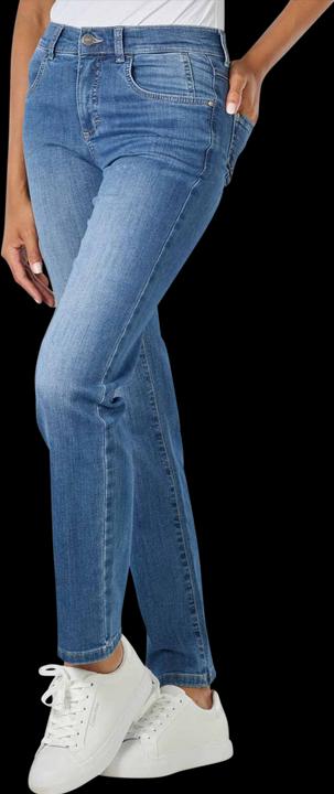 Actual product image Angels Dolly Jeans Sportiv Denim Straight Fit Mid Blue Used (W26/L30)