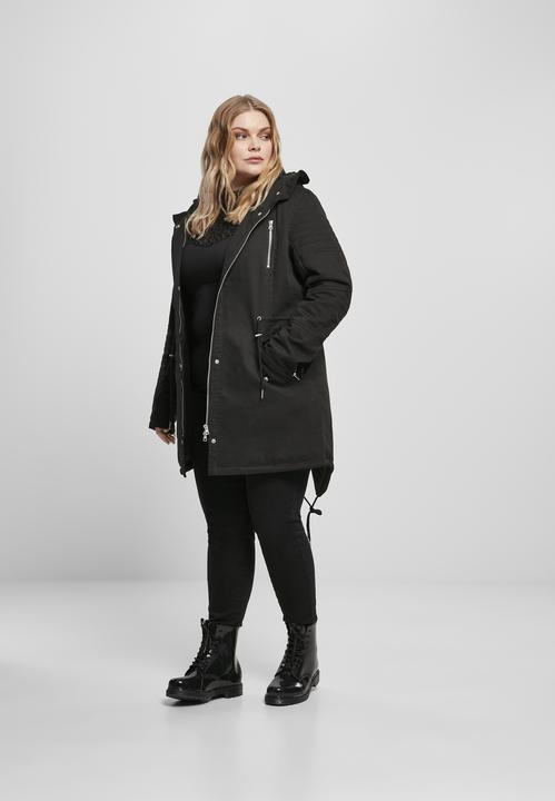 Produktbild Urban Classics Ladies Sherpa Lined Cotton Parka (5XL)