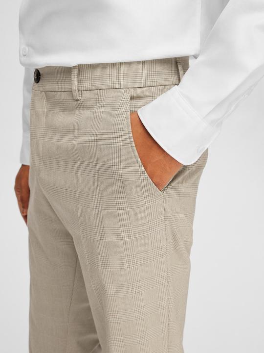 Actual product image Selected Homme Slim fit checked suit trousers (106)