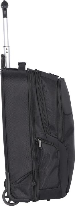 Actual product image Delsey Parvis Plus Backpack Trolley - 2 Compartments - 17,3 inch - Black (35 l, Hand luggage (up to 50 litres))
