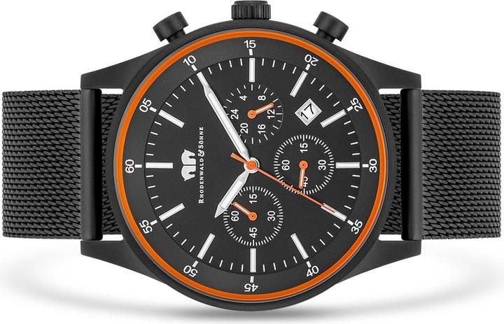 Immagine prodotto Cronografo da uomo Goodwill in acciaio inossidabile nero - 26523 (Cronografo, 43 mm)