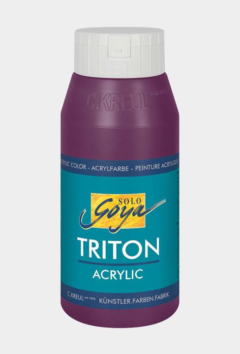 Actual product image Solo Goya Triton Acrylic (Aubergine, 750 ml)