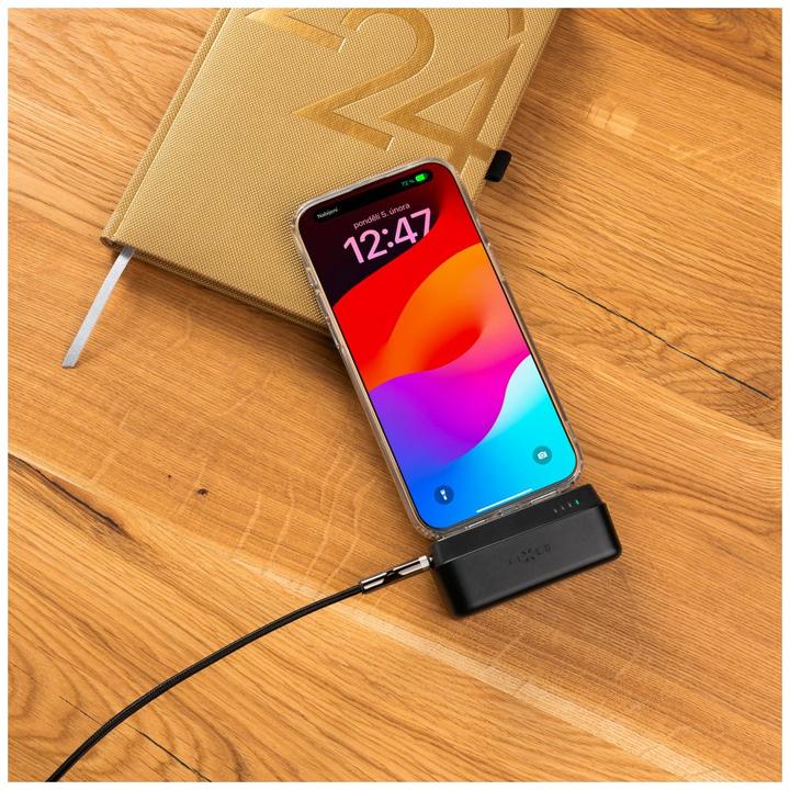 Actual product image Fixed Zen 5 Plug-in PowerBank, PD 20W, 5 000 mAh, black (5000 mAh, 20 W, 5000 Wh)