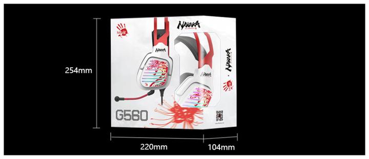 Actual product image A4Tech 47527 Bloody G560 Naraka 7.1 RGB