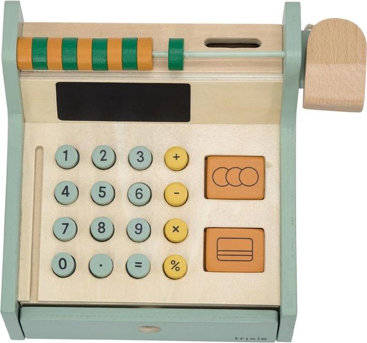 Actual product image Trixie Baby Wooden baby cash register with accessories