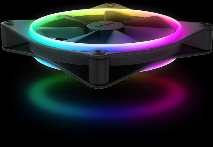 Image du produit NZXT F140 RGB DUO noir (pack de 2) | Ventilateur de boîtier 140mm (140 mm, 2 x)