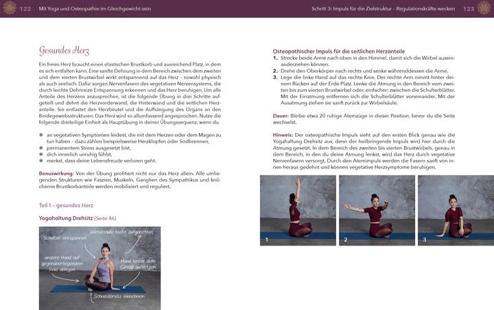 Produktbild Selbstheilung mit Yoga und Osteopathie (Deutsch, Friederike Reumann, 2021)