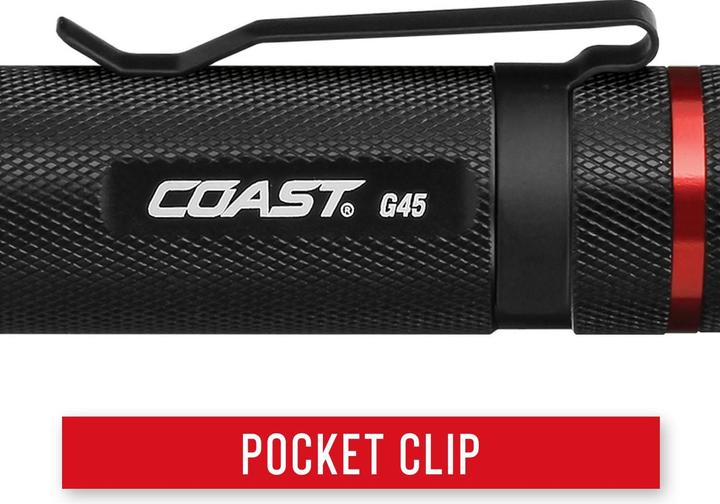 Produktbild Coast G45 Taschenlampe (385 Lumen) - in Blisterverpackung (11.70 cm, 385 lm)
