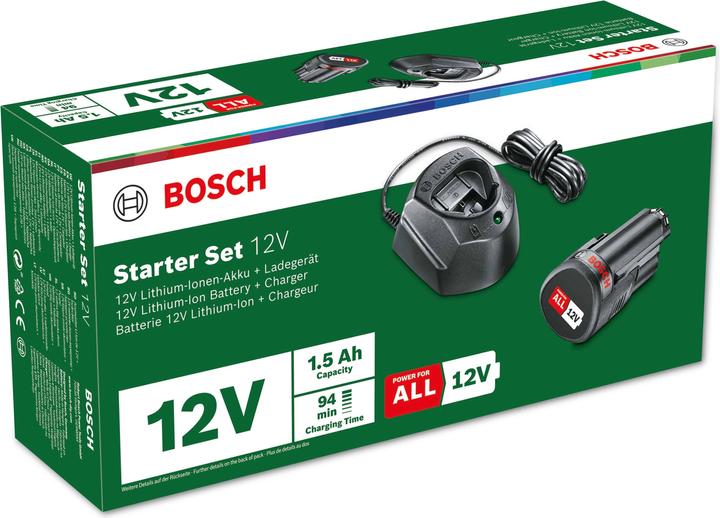 Actual product image Bosch Home & Garden Starter set 12V (1x1,5 Ah, GAL 1210 CV) (12 V)