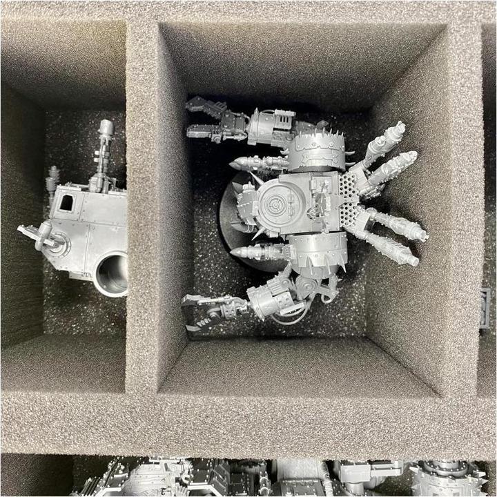 Actual product image Feldherr FS125A001 - Foam inlay for Orcs - Battlewagon + Ghazghkull Thraka (Plastic)