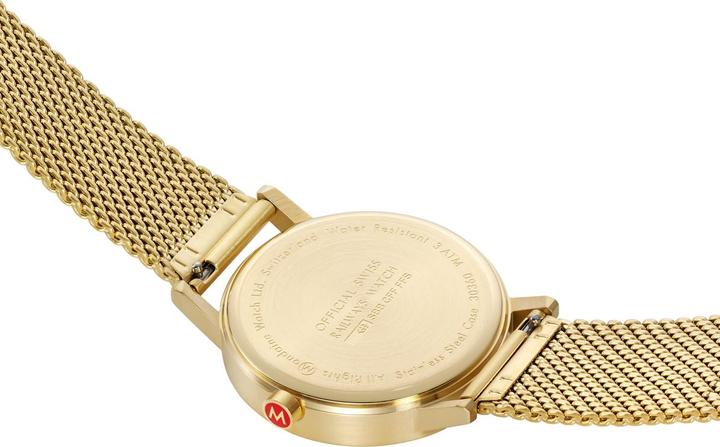 Produktbild Mondaine Classic - von der Natur inspiriert - Ip Gold (Analoguhr, 40 mm)