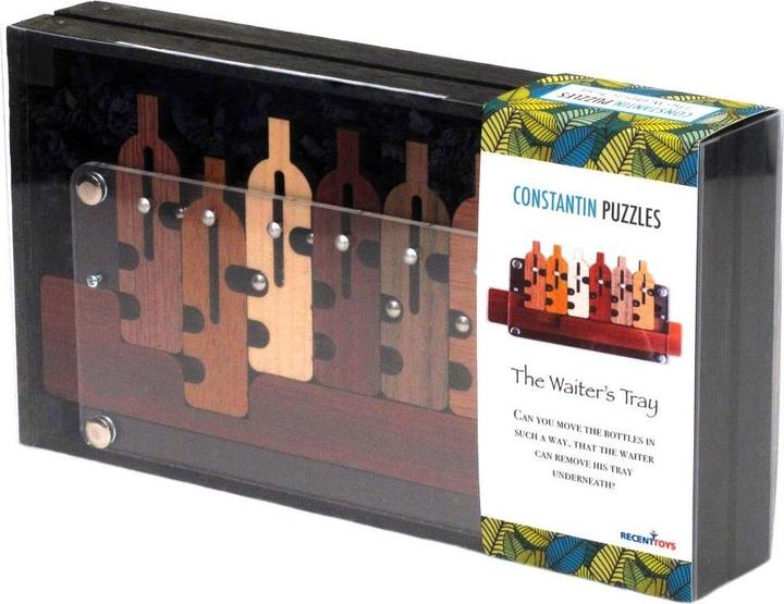 Actual product image Recent Toys The Waiter's Tray - Puzzle (Italian, German, French)
