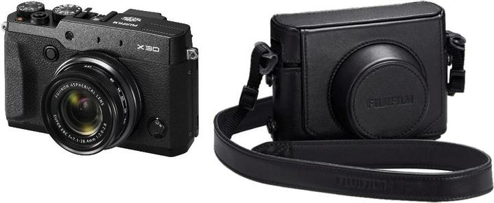 Fujifilm X30 avec étui en cuir