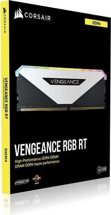 Image du produit Corsair Vengeance RGB RT (2 x 16GB, 3200 MHz, RAM DDR4, DIMM)
