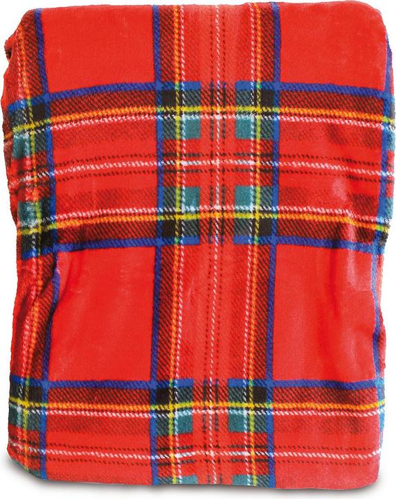 Image du produit Casativo Couverture douillette, plaid Pearth à carreaux écossais (130 x 160 cm)