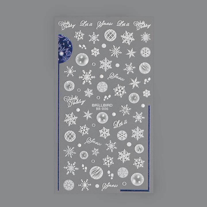 BrillBird 3D Nail Sticker BB-06 (Nail varnish dryer)