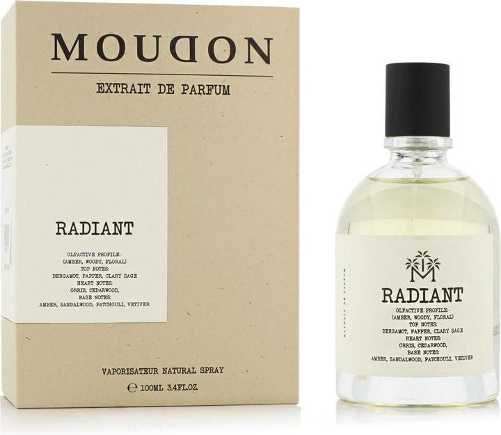 Actual product image Moudon Radiant Unisex Eau De Parfum 100ml (Eau de parfum, 100 ml)