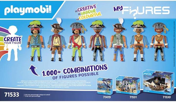 Produktbild Playmobil Meine Figuren: Piraten (71533, Playmobil Pirates)