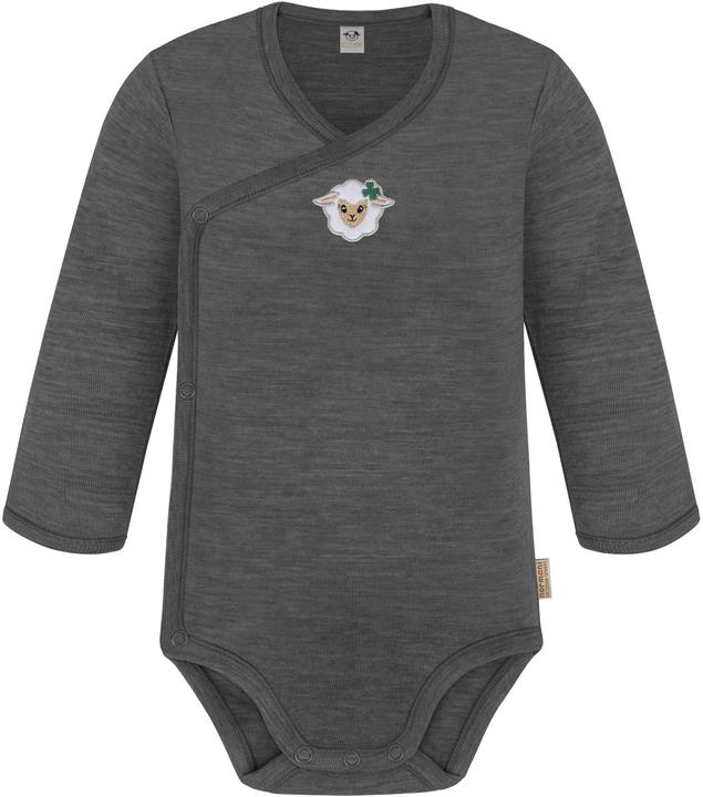 Normani Baby Merino Wickelbody Langarm "Kaitaia" - 9327