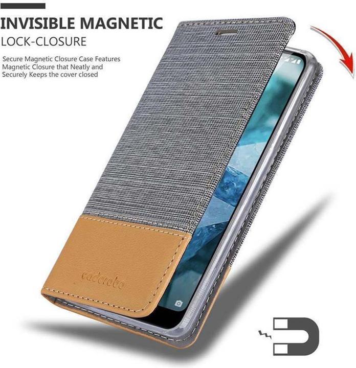 Productafbeelding Cadorabo Boek Jeans Optiek Cover (Nokia 7.1)
