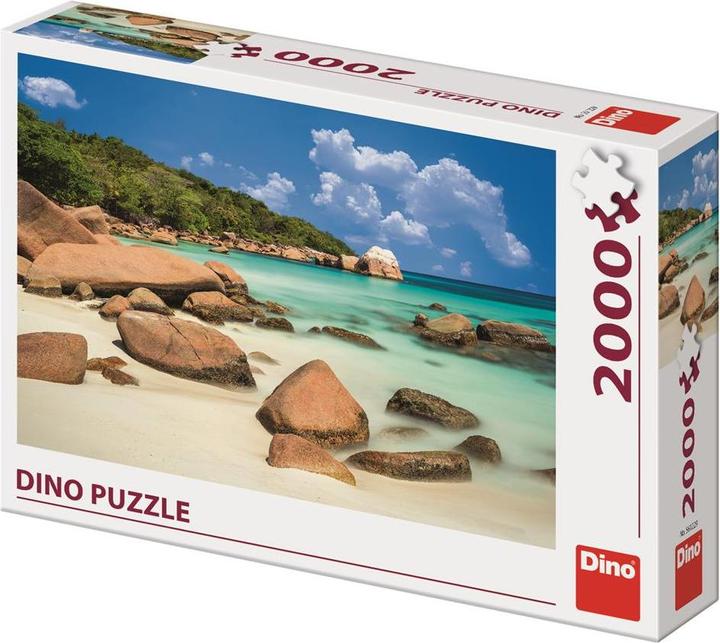 Actual product image Dino Puzzle 2000 pieces Beach (2000 pieces)