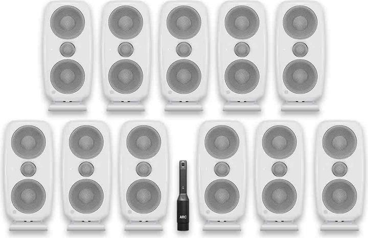 Actual product image IK Multimedia iLoud MTM MKII Immersive Bundle WHITE (Active, Pair, 1x 100 W)