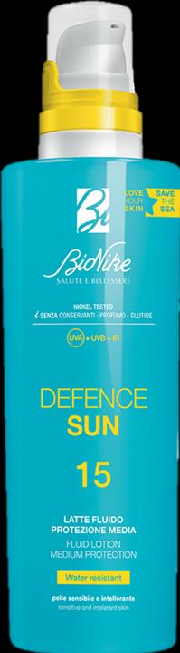 BioNike DEFENCE SUN Latte Fluido SPF 15 (Suntan cream, SPF 15, 200 ml)