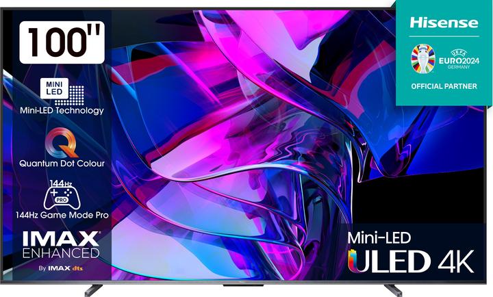 Produktbild Hisense TV 100U7KQ (100", U7K, LED, 4K, 2023)
