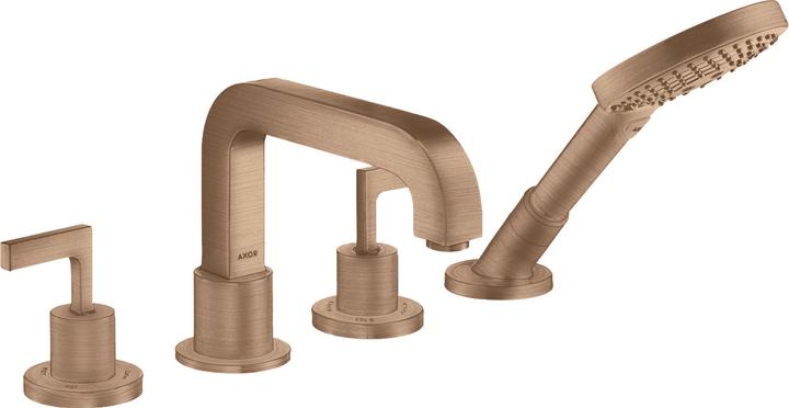 Actual product image Axor Citterio 4-hole tile edge fitting with lever handles