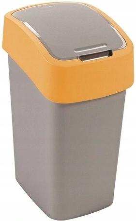 Image du produit Curver Poubelle Pacific Flip pour tri sélectif, 10 l, jaune (CUR000226) (10 l)
