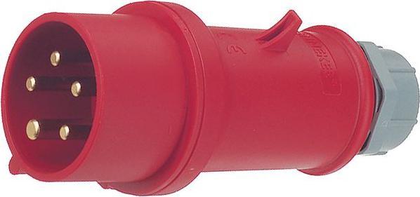 Actual product image Mennekes Plug,ProTop,230V,16A,2P+E,blue