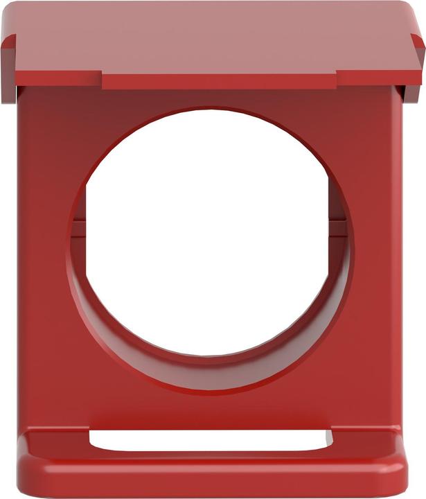 Actual product image Schneider Electric Pushbutton Flap Padlockable Red
