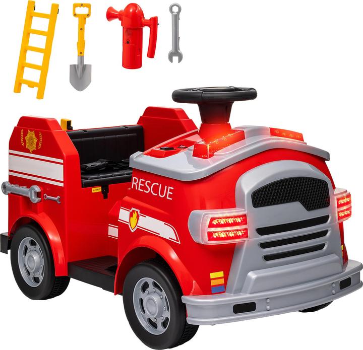 Produktbild Aiyaplay Kinder Elektroauto Kunststoff, Stahl Rot